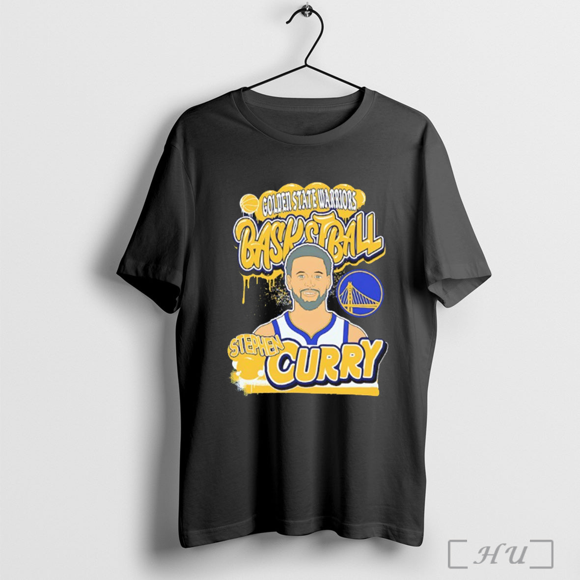 Officials Stephen Curry Golden State Warriors Airbrush 90s Bootleg T Shirt