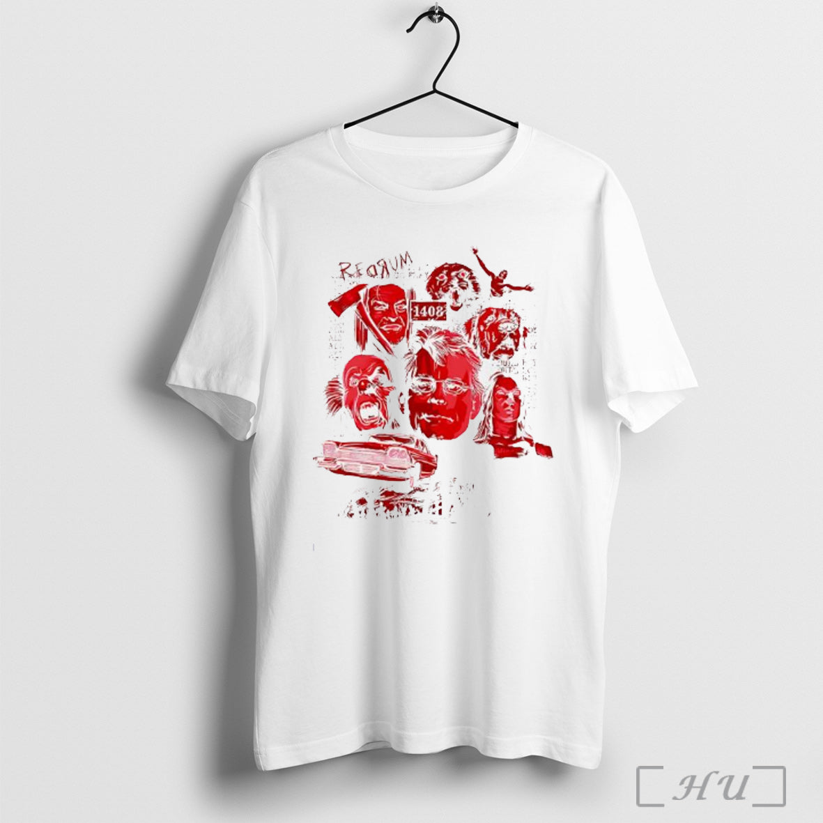 Officials Stephen King Horror Collage Iconic Horror Author T Shirt