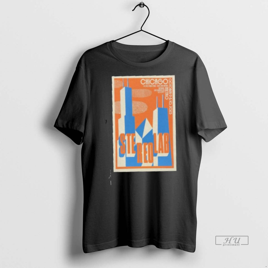 Officials Stereolab Chicago Il 9 10 Oct 2025 Tee Shirt Sweater
