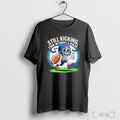Officials Still Kicking Even Without A Pulse Skeleton Football T Shirt