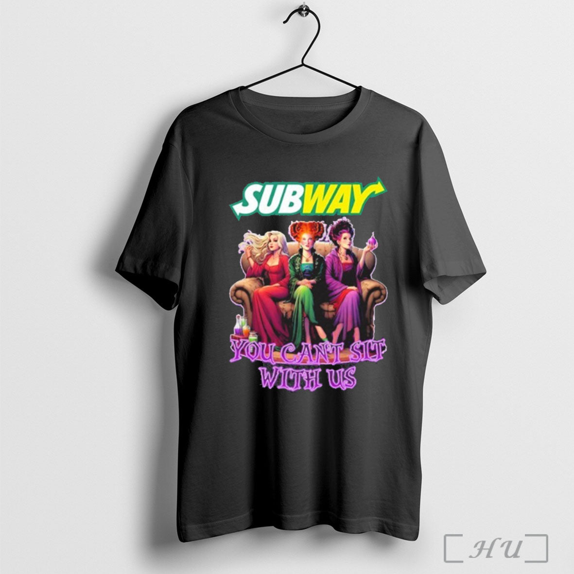 Officials Subway Hocus Pocus You Cant Sit With Us Halloween T Shirt