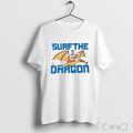 Officials Surf The Dragon New York Mets Polar Bear T Shirt