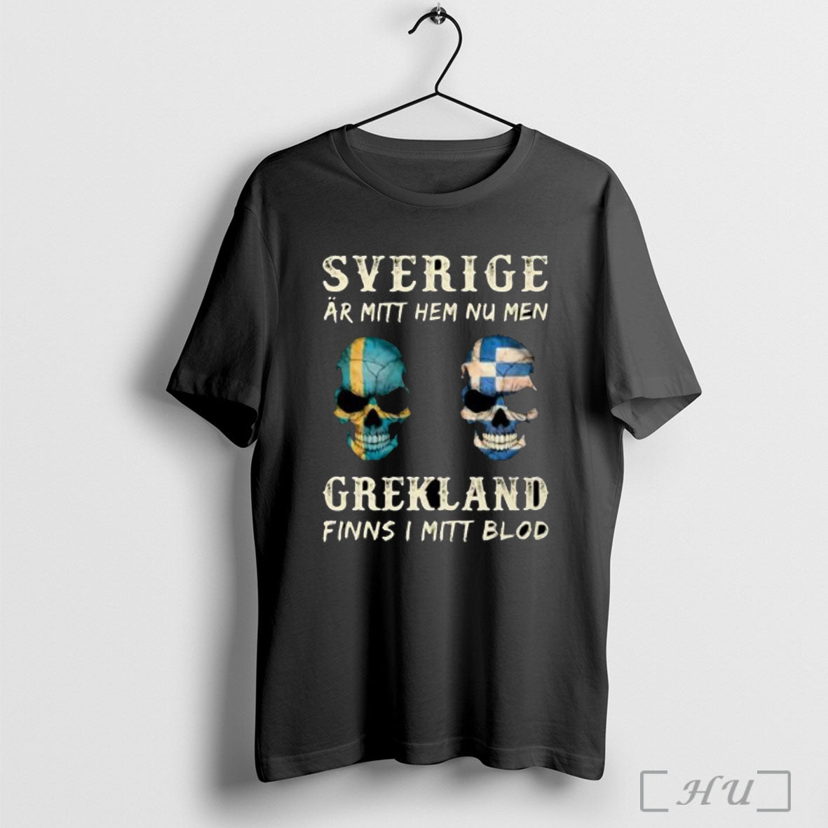 Officials Sverige Ar Mitt Hem Nu Men Grekland Finns I Mitt Blod T Shirt