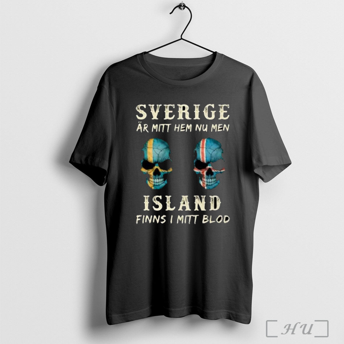 Officials Sverige Ar Mitt Hem Nu Men Island Finns I Mitt Blod T Shirt
