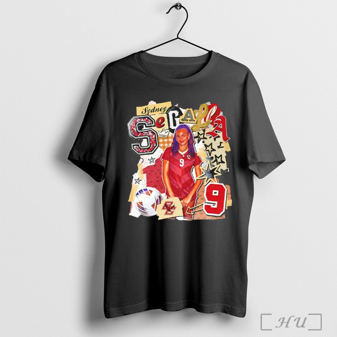 Officials Sydney Segalla 9 Boston College Womens Soccer Player Vintage T Shirt