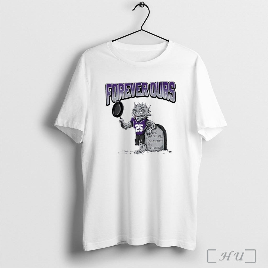Officials Tcu Horned Forever Ours The Last Supper Smu Statistically Mid University T Shirt