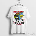 Officials Tmnt Raphael X Houston Texans T Shirt