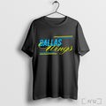 Officials Takeoff Dallas Wings Text Design T Shirt