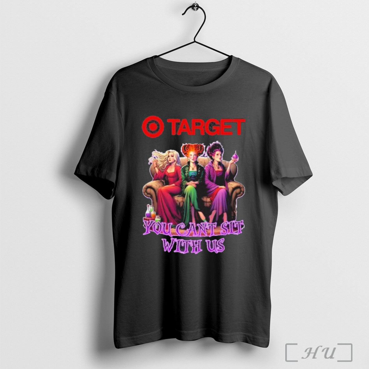 Officials Target Hocus Pocus You Cant Sit With Us Halloween T Shirt