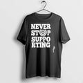 Officials Target Never Stop Supporting Premium T Shirt