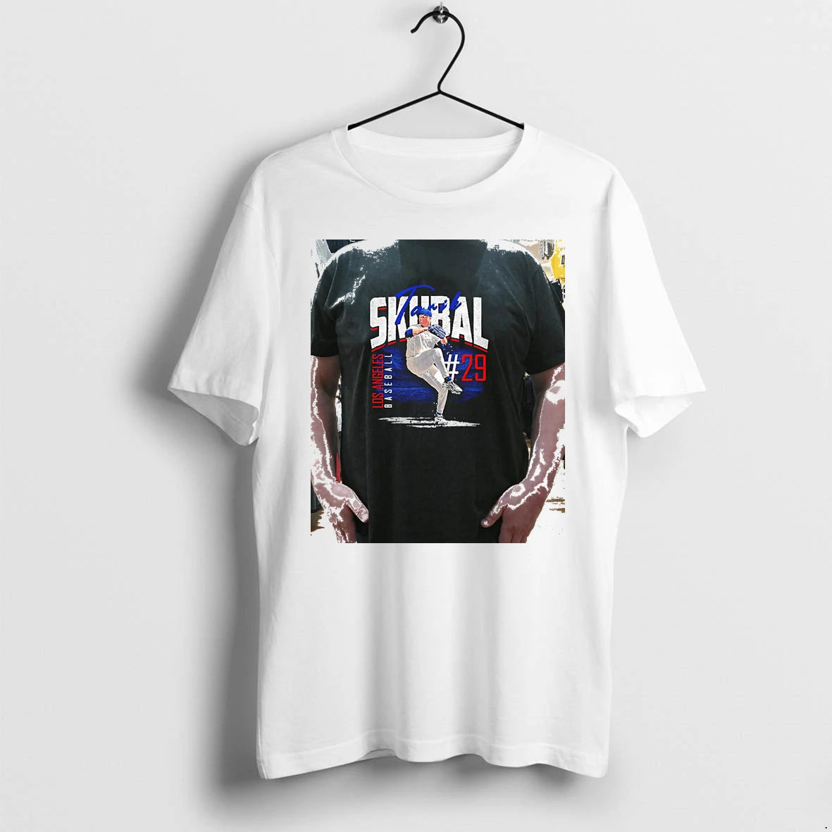 Officials Tarik Skubal Los Angeles Dodgers Player Name Premium T Shirt