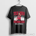 Officials Taylor Landfair Nebraska Nebraska Volleyball Volleyball Ncaa Illustrated 2025 T Shirt