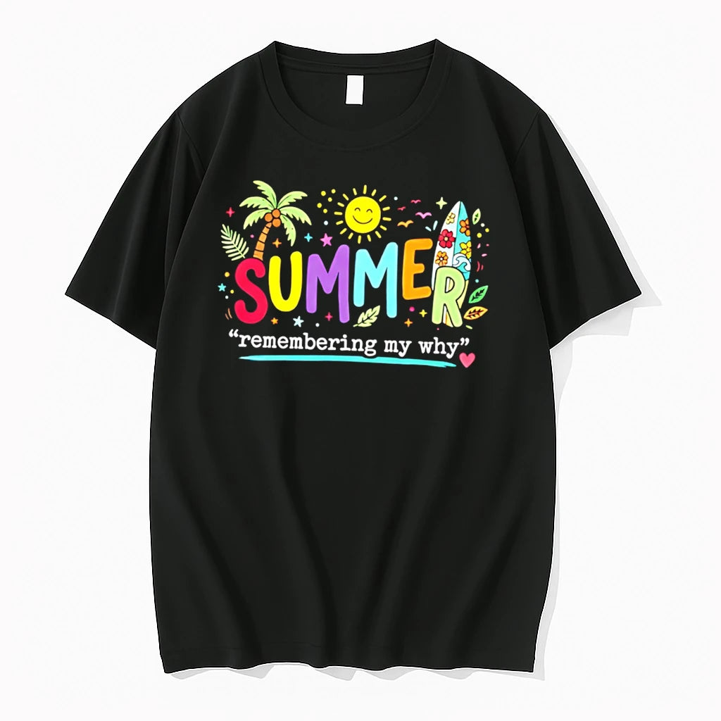 Officials Teacher Summer Remembering My Why Tee T Shirt Sweater