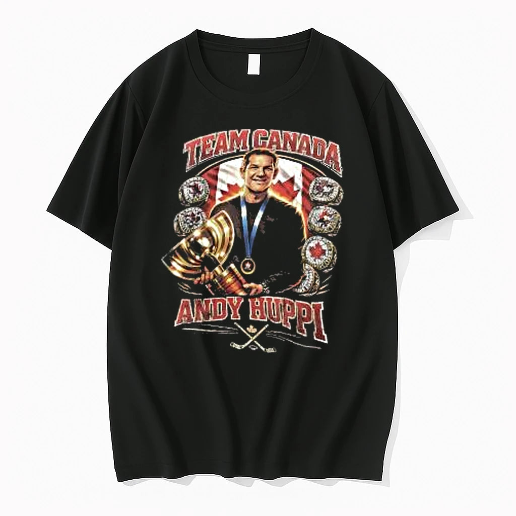Officials Team Canada Andy Huppi T Shirt Sweater