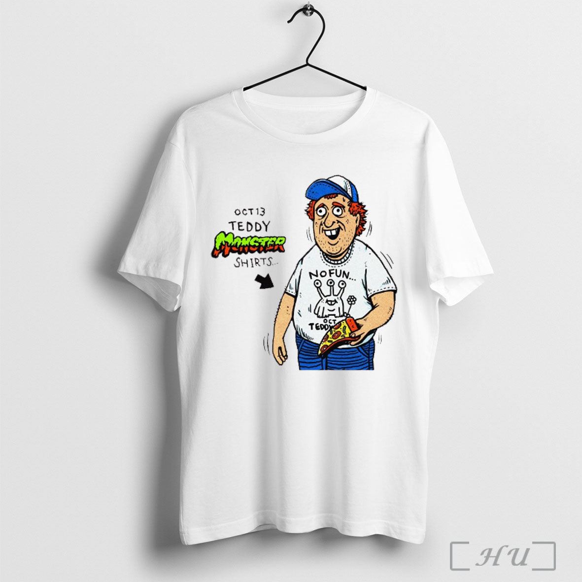Officials Teddy Monster October 13 2025 No Fun Painting T Shirt