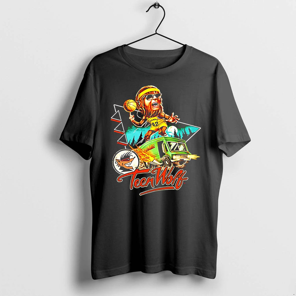 Officials Teen Wolf Monkey Basketball Player Graphic Tee T Shirt Sweater