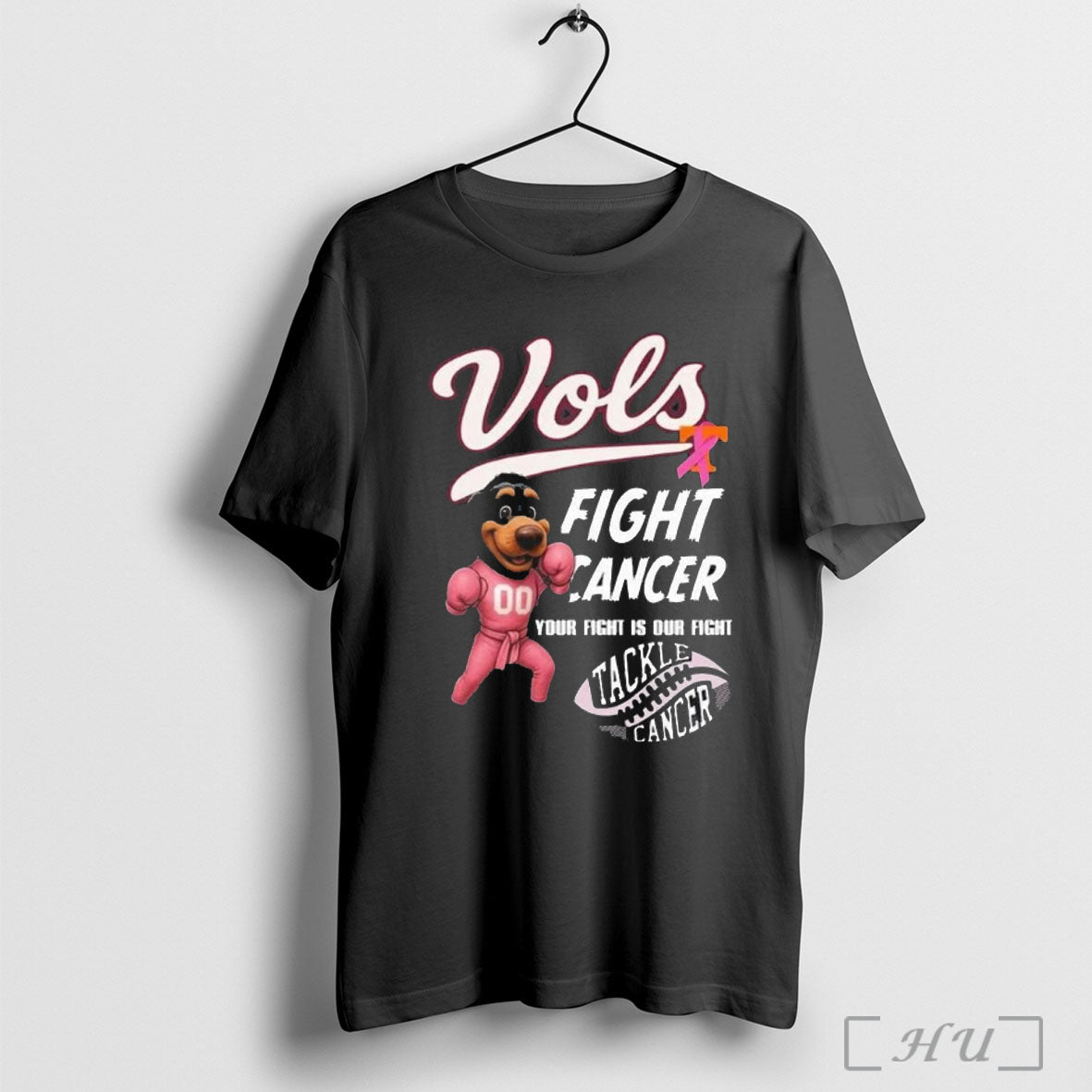 Officials Tennessee Volunteers Football Your Fight Is Our Fight Tackle Cancer 2025 Vintage