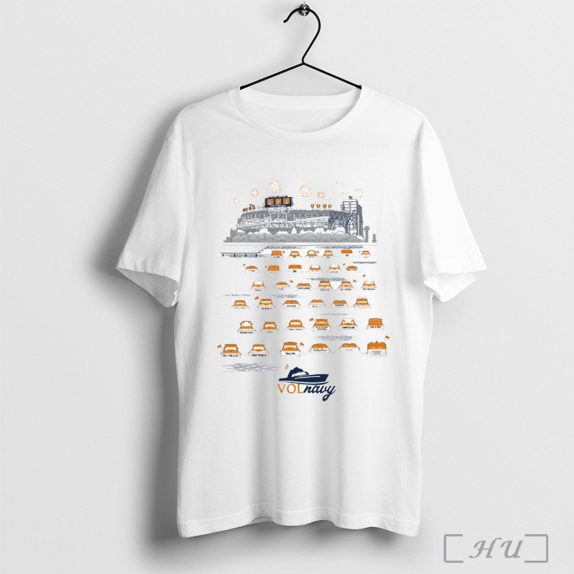 Officials Tennessee Volunteers Football Team Vol Navy Raft Up At Neyland Stadium Graphic