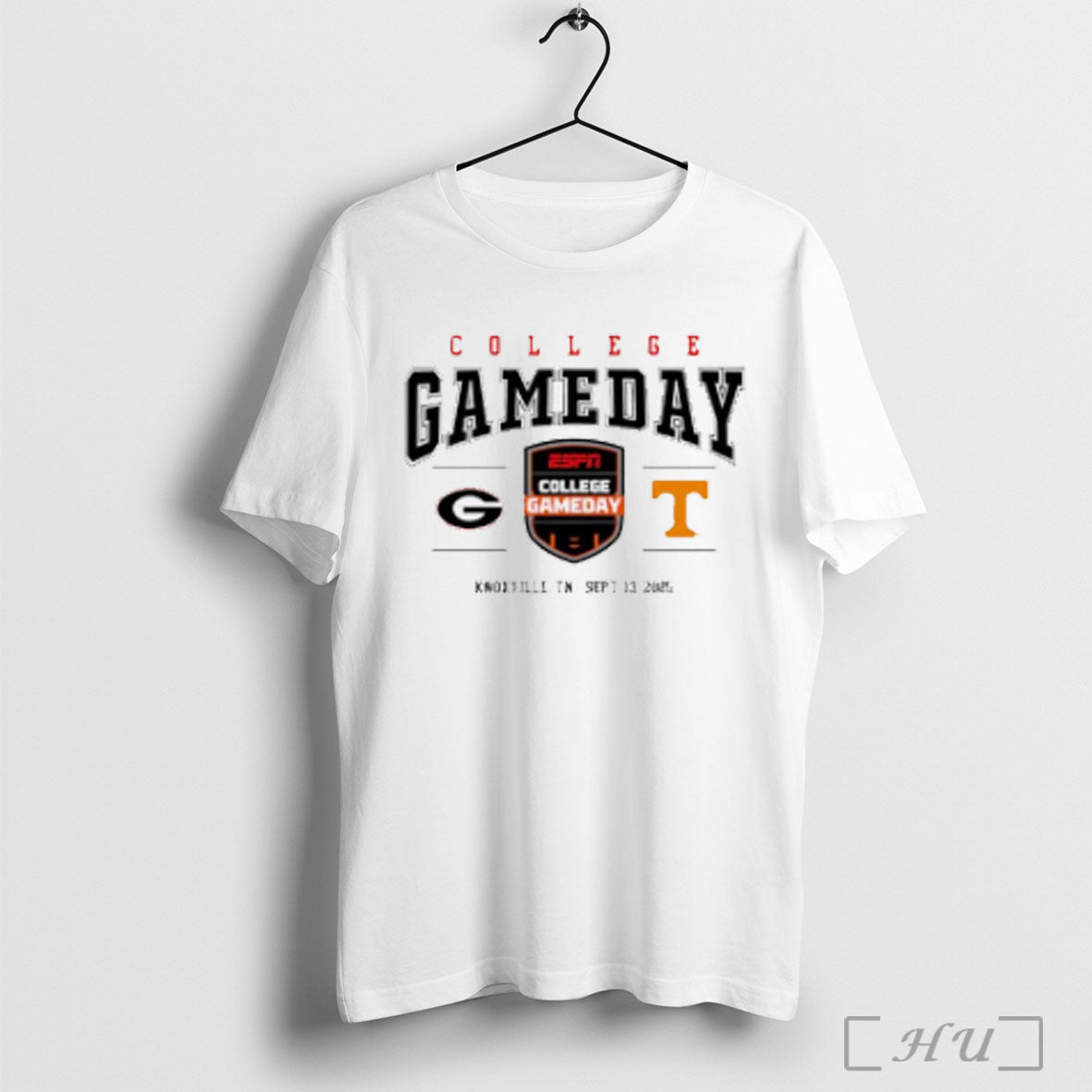 Officials Tennessee Volunteers Vs Georgia Bulldogs Football 2025 College Gameday T Shirt