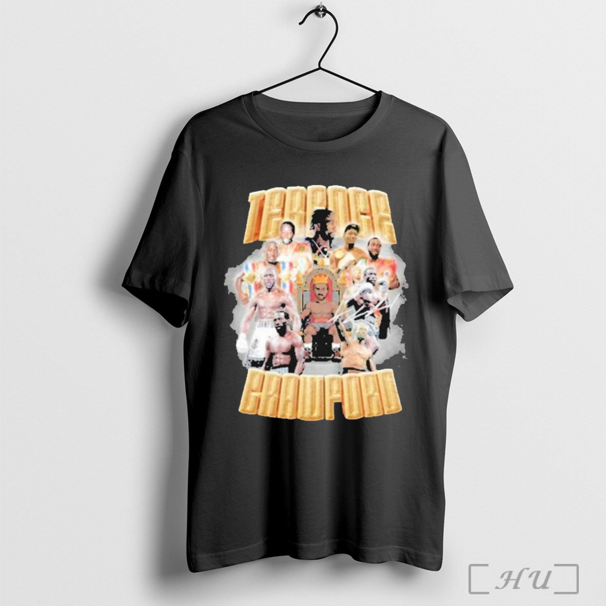 Officials Terence Crawford The Champ Is Here Throne T Shirt