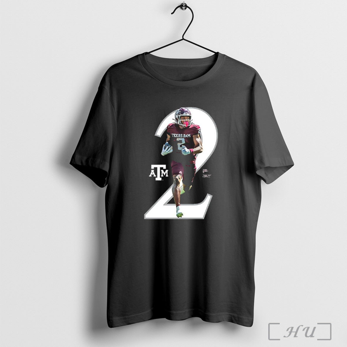 Officials Terry Bussey Number 2 Texas Am Aggies Football Breakthrough V Neck T Shirt