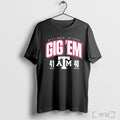 Officials Texas Am Aggies Vs Notre Dame Fighting Irish 2025 Score T Shirt