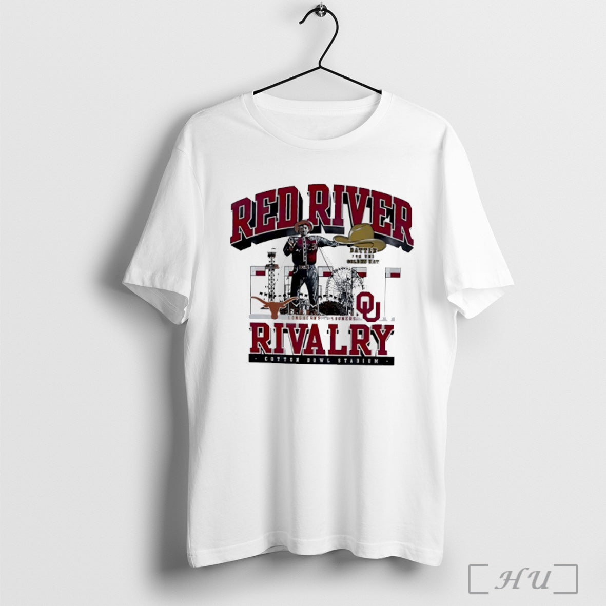 Officials Texas Longhorns Vs Oklahoma Sooners Red River Rivalry Big Tex Match Up