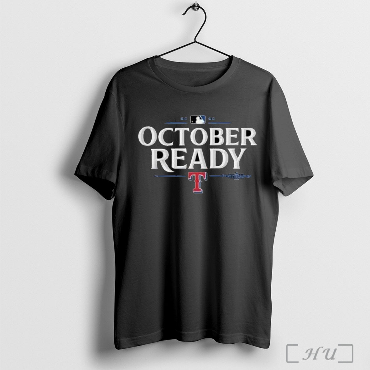 Officials Texas Rangers 2025 October Ready Mlb Postseason T Shirt