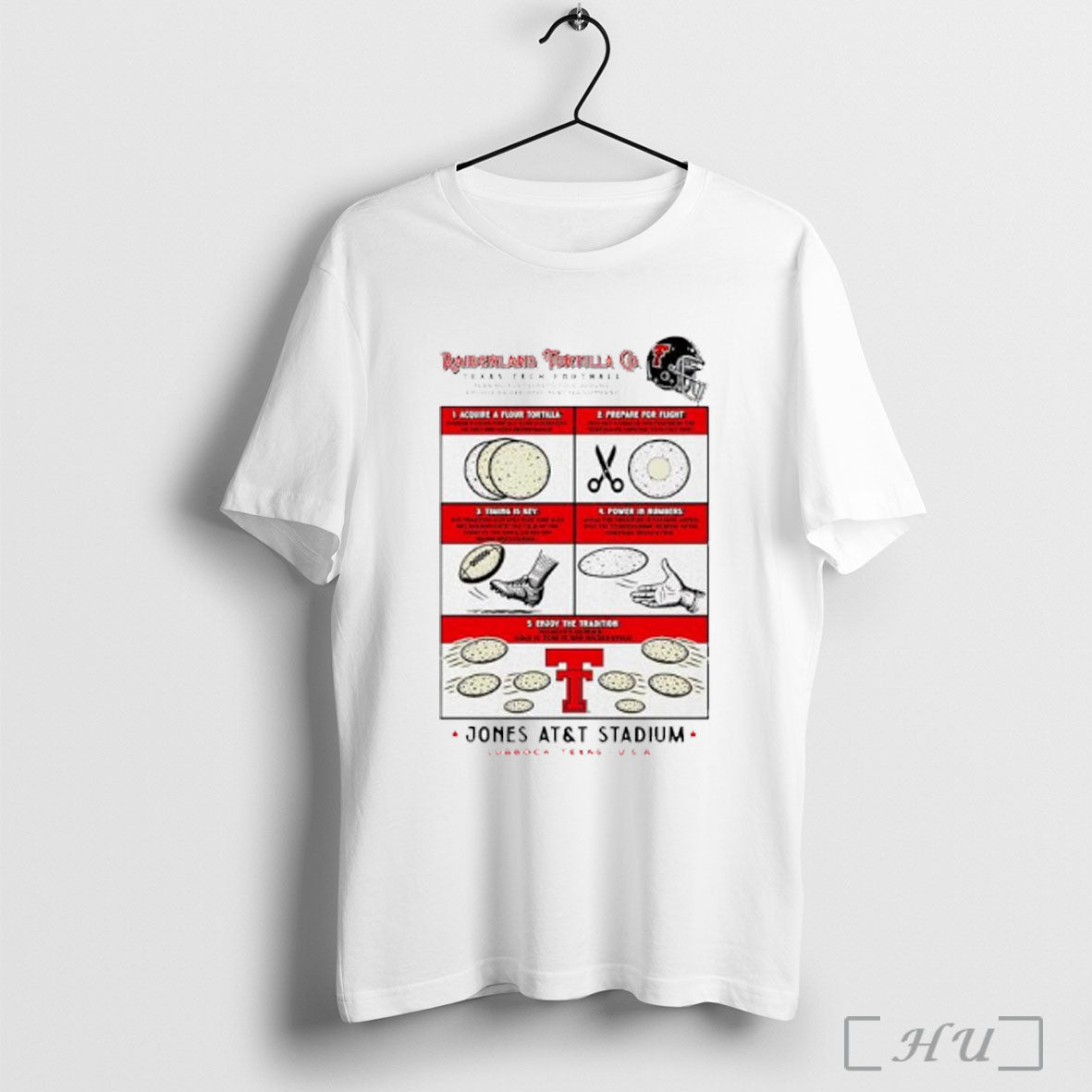 Officials Texas Tech Red Raiders Football Raiderland Tortilla Co T Shirt