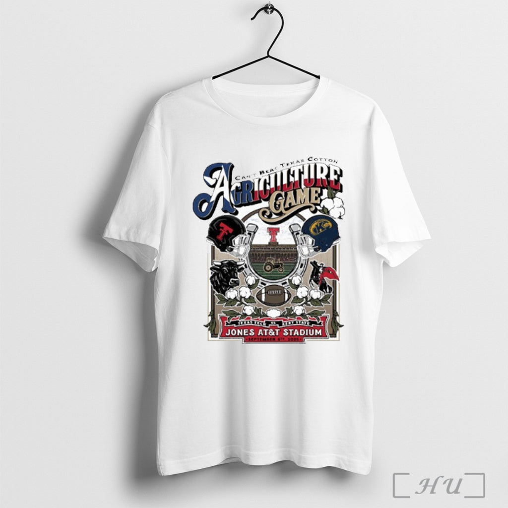 Officials Texas Tech Vs Kent State 2025 Celebrate Agriculture Gameday T Shirt