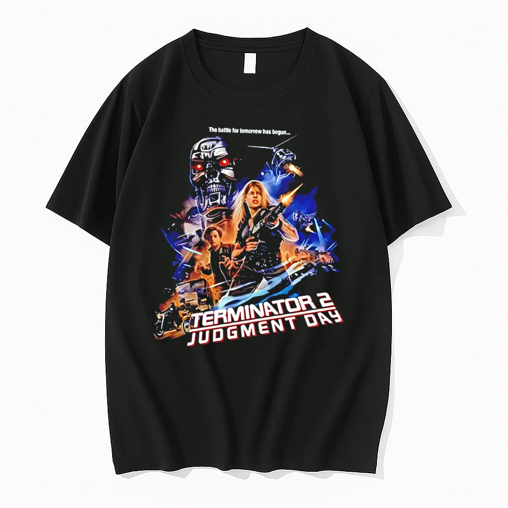 Officials The Battle For Tomorrow Has Begun Terminator 2 Judgment Day Tee
