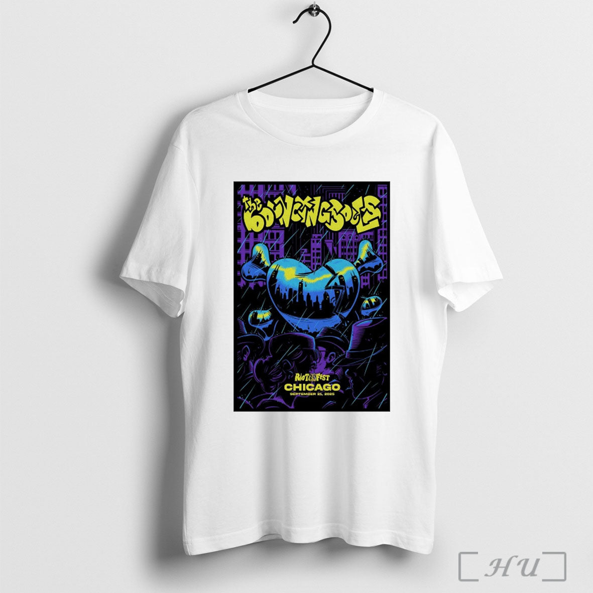 Officials The Bouncing Souls Riot Fest Chicago Shows On September 21st 2025 T Shirt