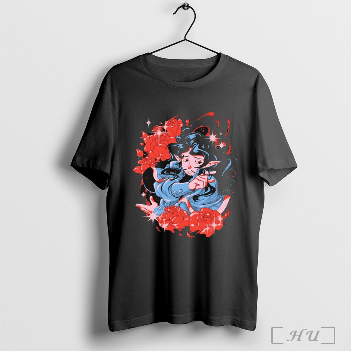 Officials The Brightness Of Roses Waifu Anime T Shirt