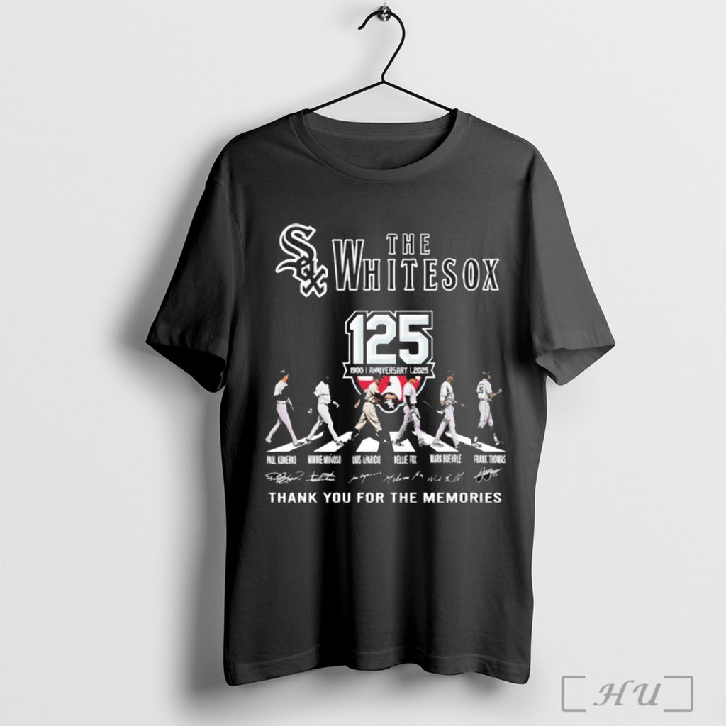 Officials The Chicago White Sox Abbey Road 125th Anniversary 1900 2025 Shirt T Shirt