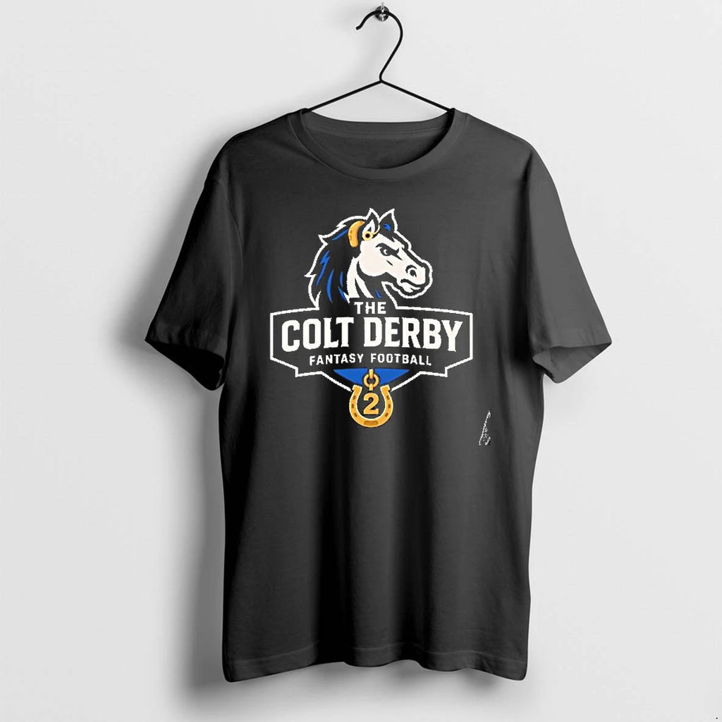 Officials The Colt Derby Fantasy Football Logo Premium T Shirt