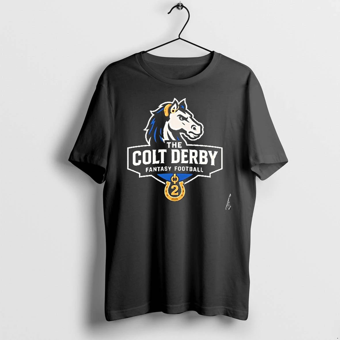 Officials The Colt Derby Fantasy Football Logo Premium T Shirt