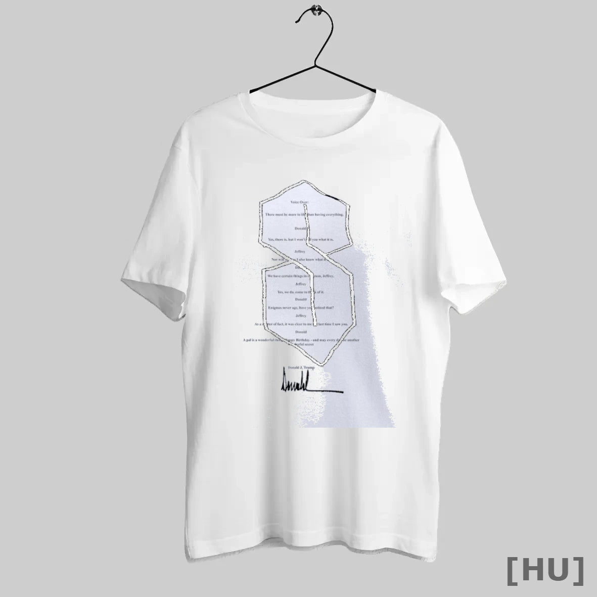 Officials The Cool S Birthday Card Donald Trump Signature Classic Mens T Shirt