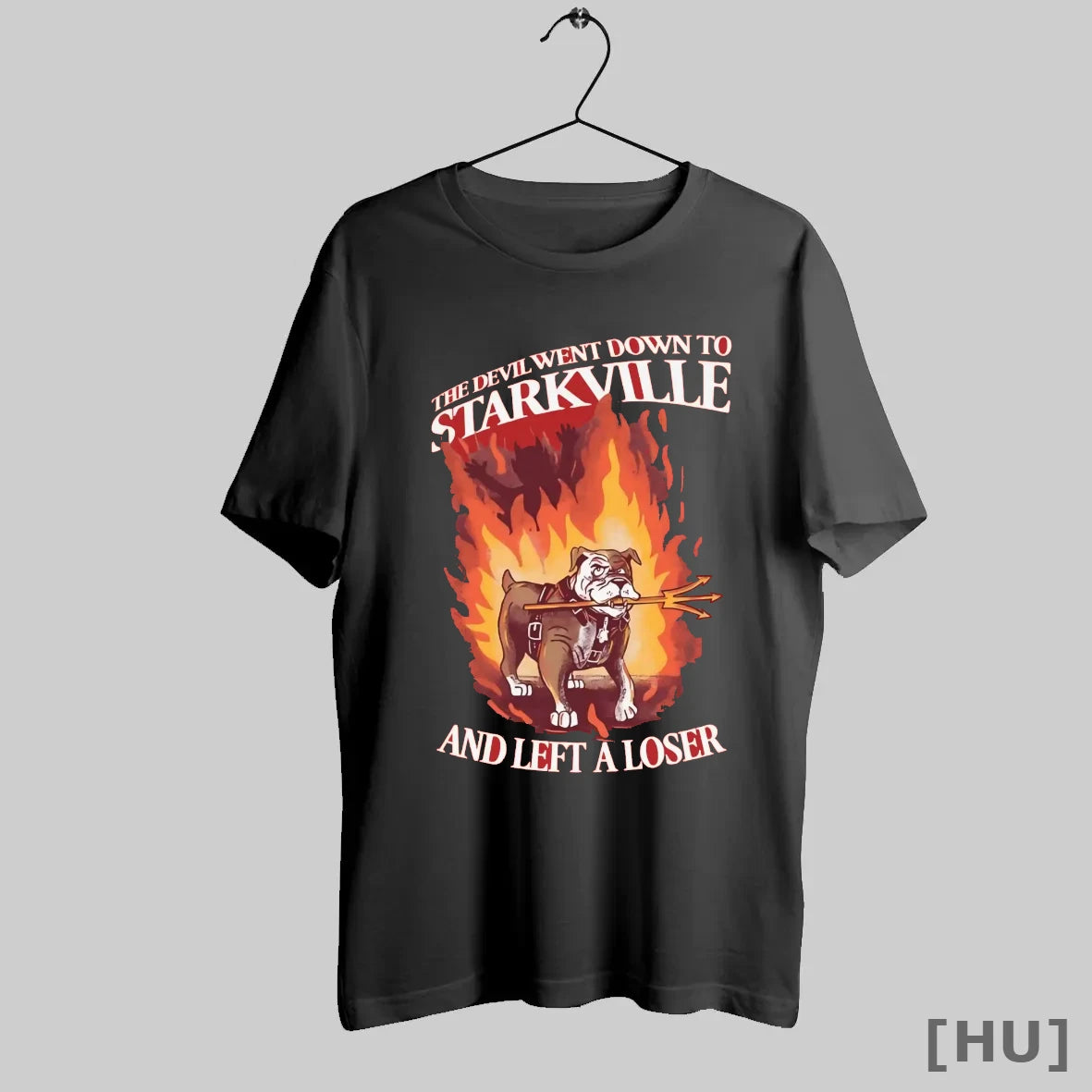 Officials The Devil Went Down To Starkville And Left A Loser Premium T Shirt