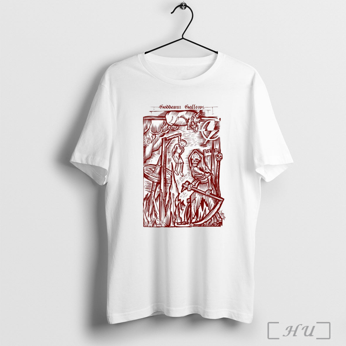 Officials The Goddamn Gallows Bone Reaper T Shirt