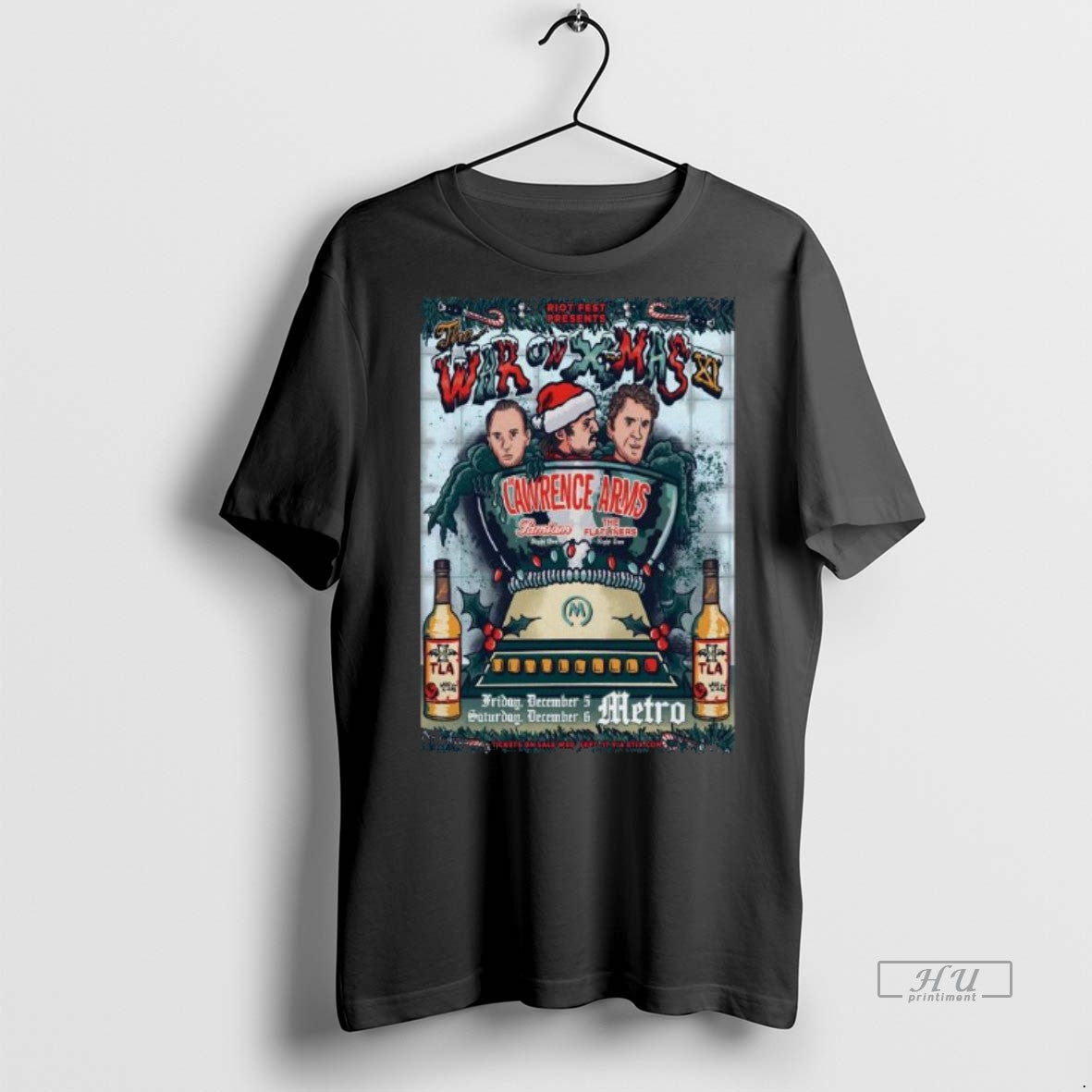 Officials The Lawrence Arms December 5 6 2025 Chicago Tour Long Sleve Tee Shirt Sweater