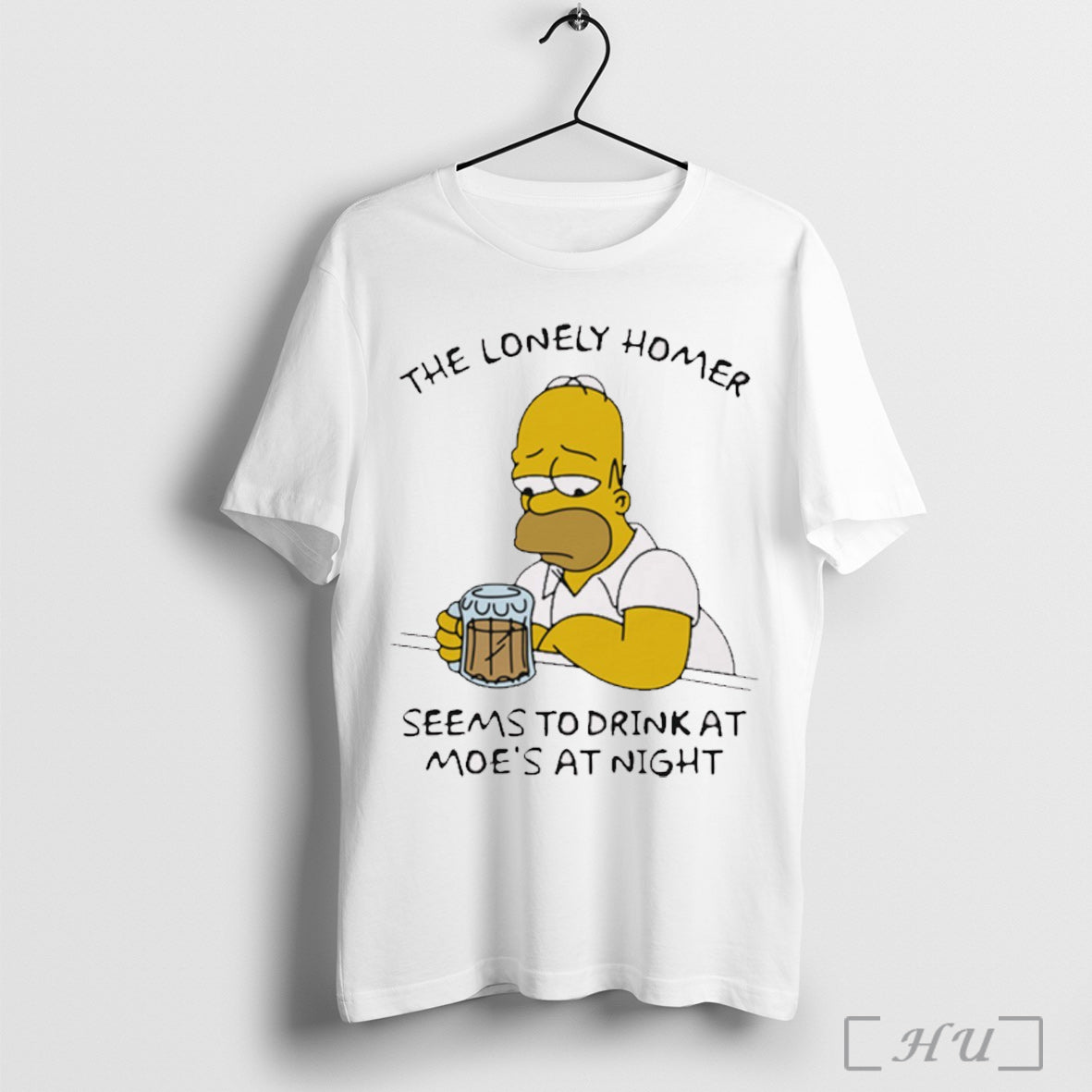 Officials The Lonely Homer Seems To Drink At Moes At Night Homer Simpson