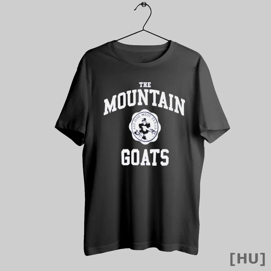 Officials The Mountain Goats All West Hall Texas Eco T Shirt