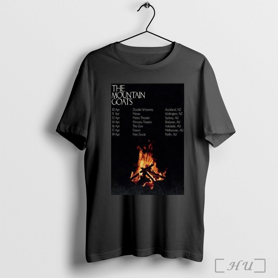 Officials The Mountain Goats April 2026 T Shirt
