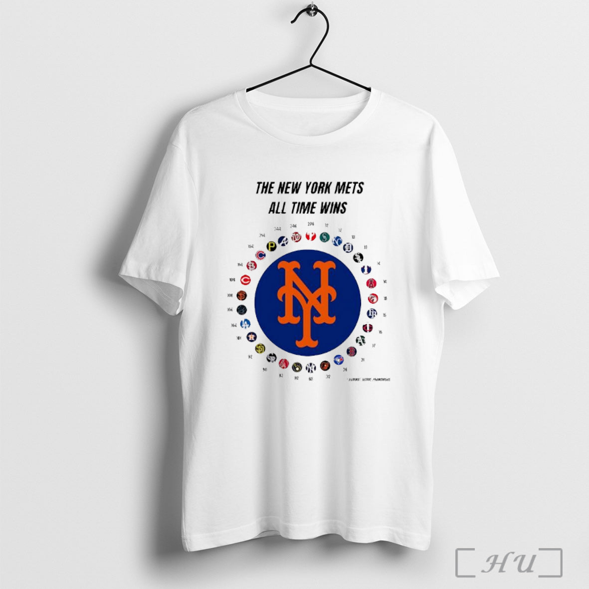 Officials The New York Mets Mlb All Time Wins Shrit T Shirt