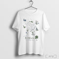 Officials The Palmetto State Souvenir Of South Carolina Map T Shirt