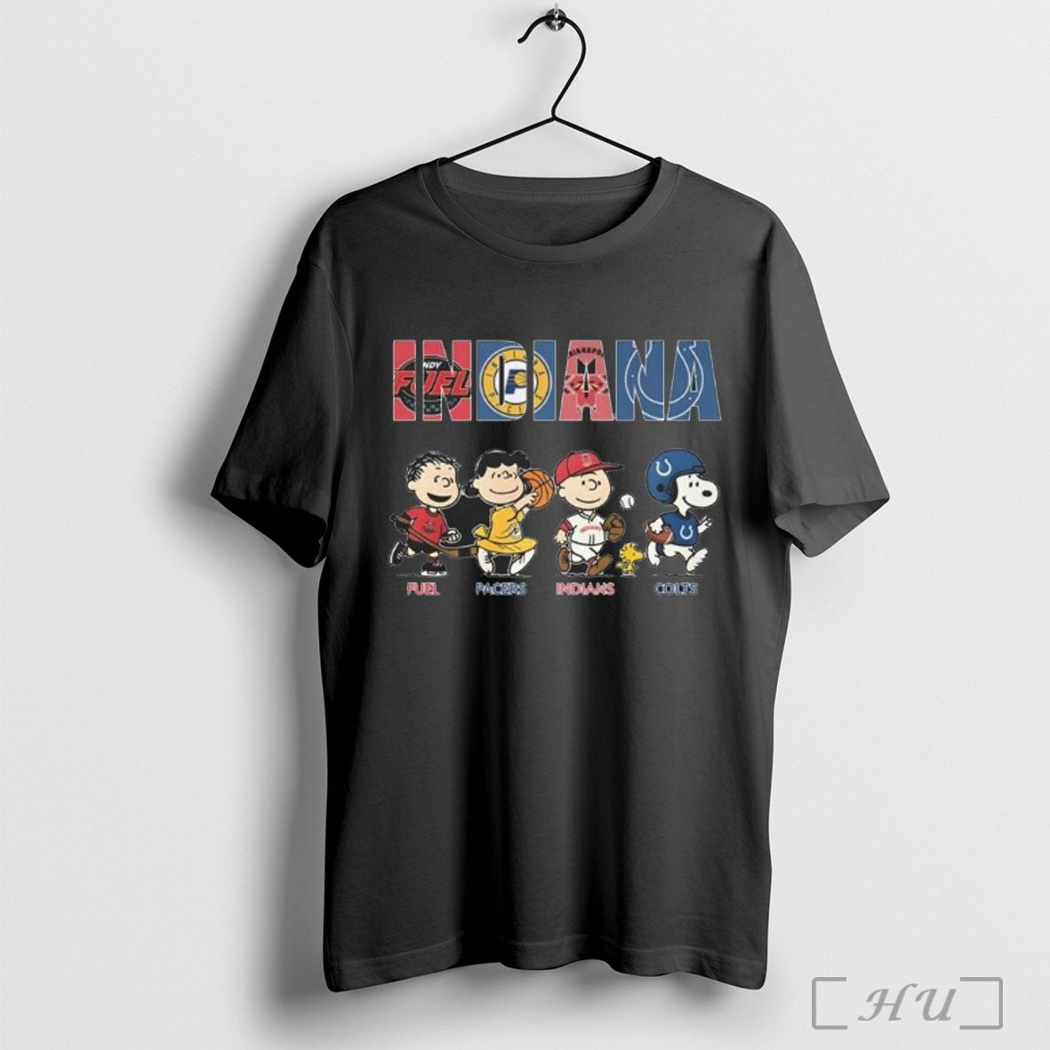 Officials The Peanuts X Indiana Sports Team Walking 2025 T Shirt