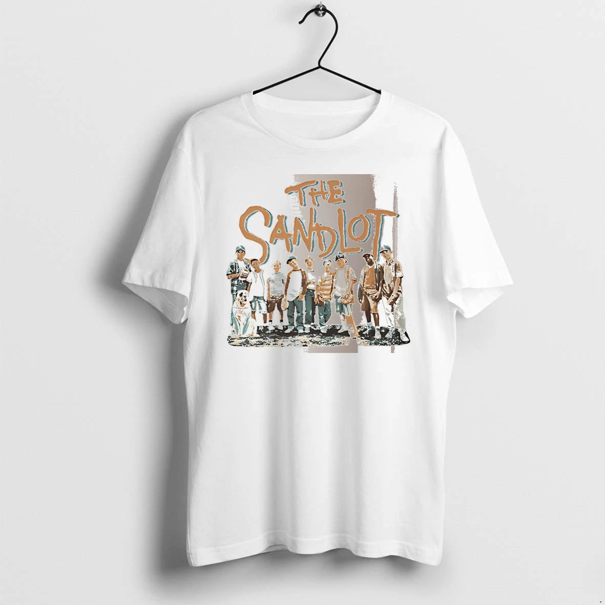 Officials The Sandlot Movie Characters Graphic T White Premium T Shirt