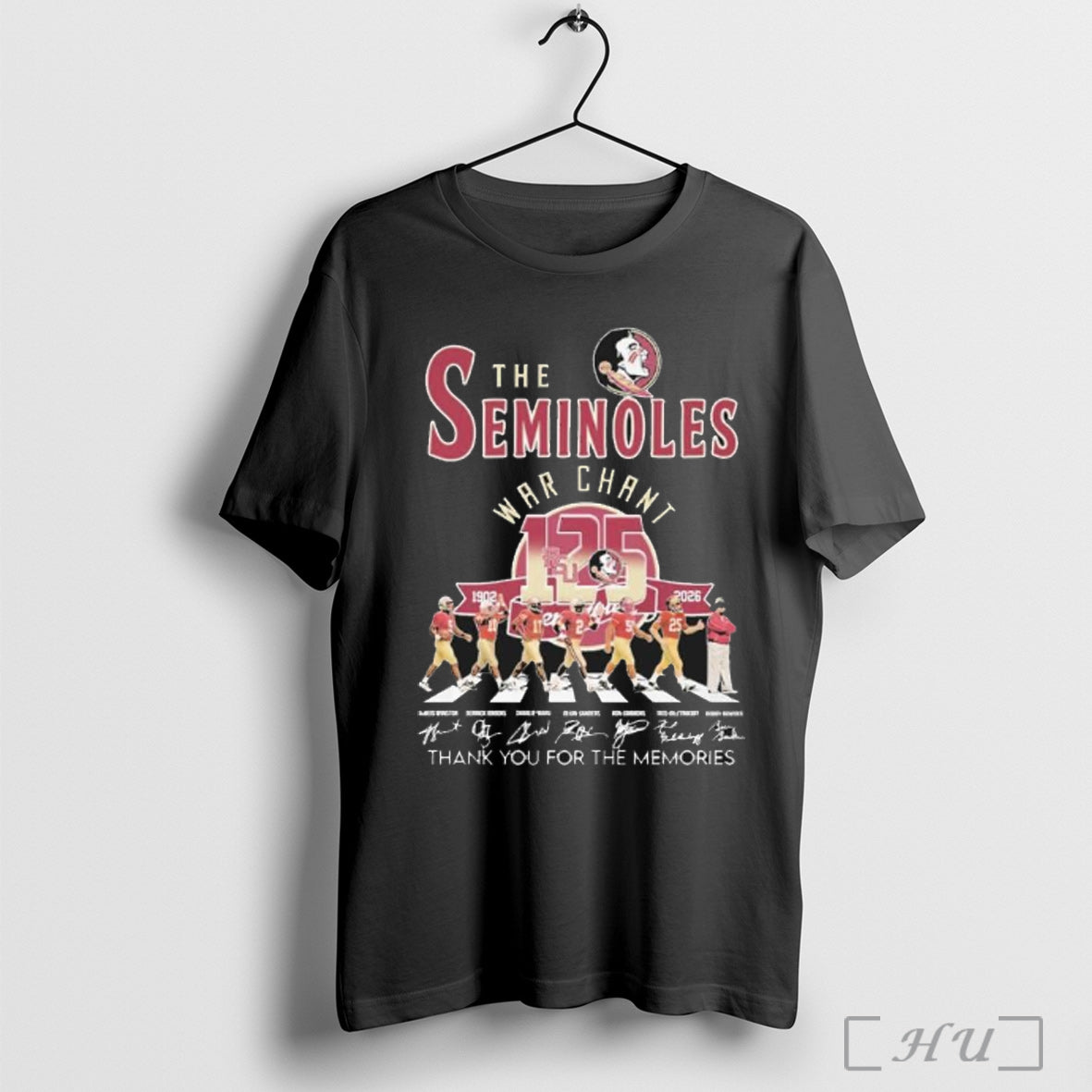 Officials The Seminoles War Chant Abbey Road 125 Season T Shirt