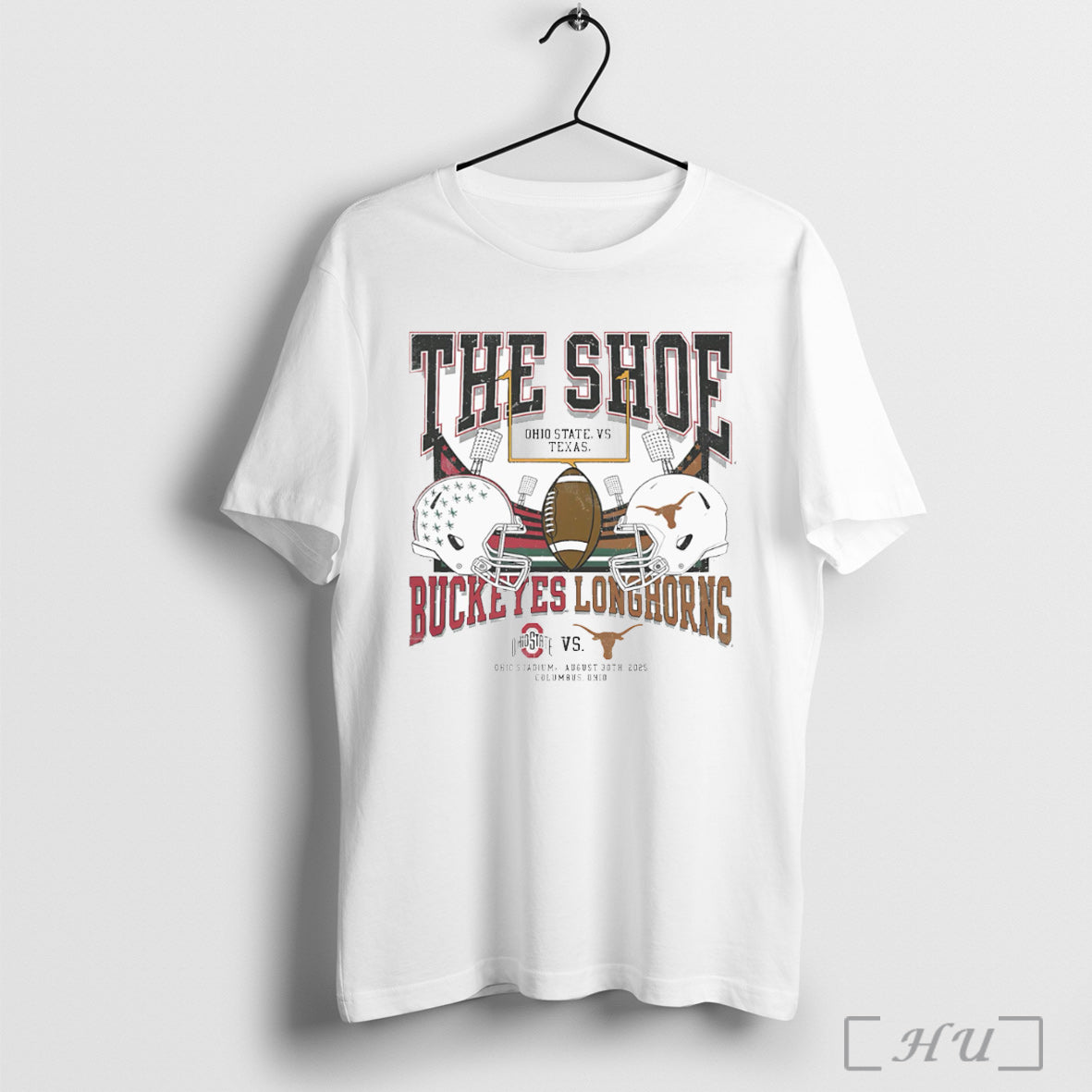 Officials The Shoe Ohio State Vs Texas Longhorns Match Up T Shirt