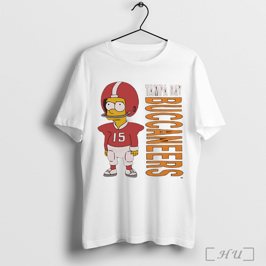 Officials The Simpsons Bart X Tampa Bay Buccaneers T Shirt